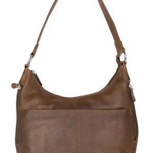 Brown- Slouch Leather Bag