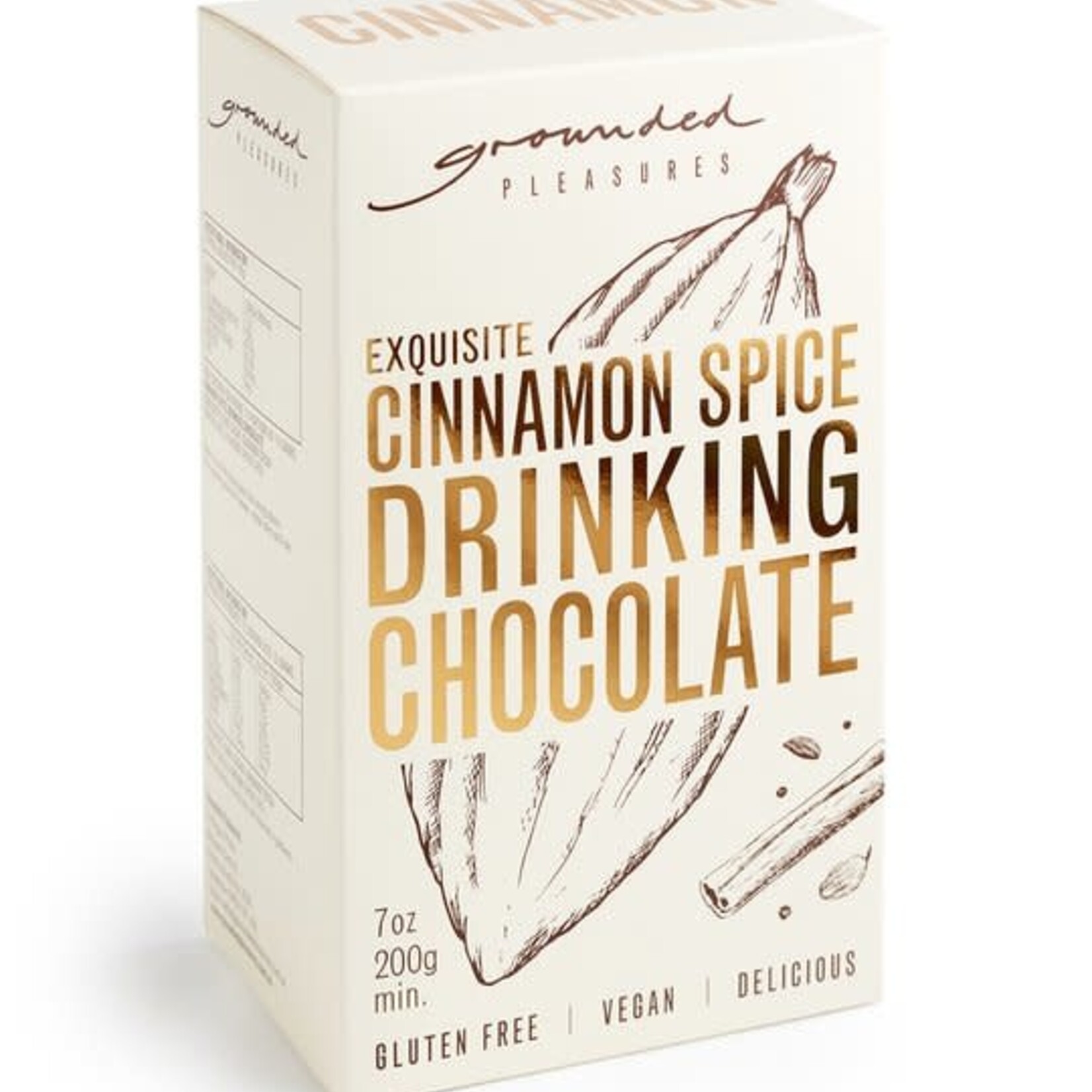 GPC Cinnamon Spice Chocolate 200g Grounded  Pleasures