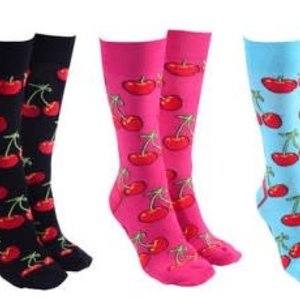Cherries Sock Society  (random Colour)