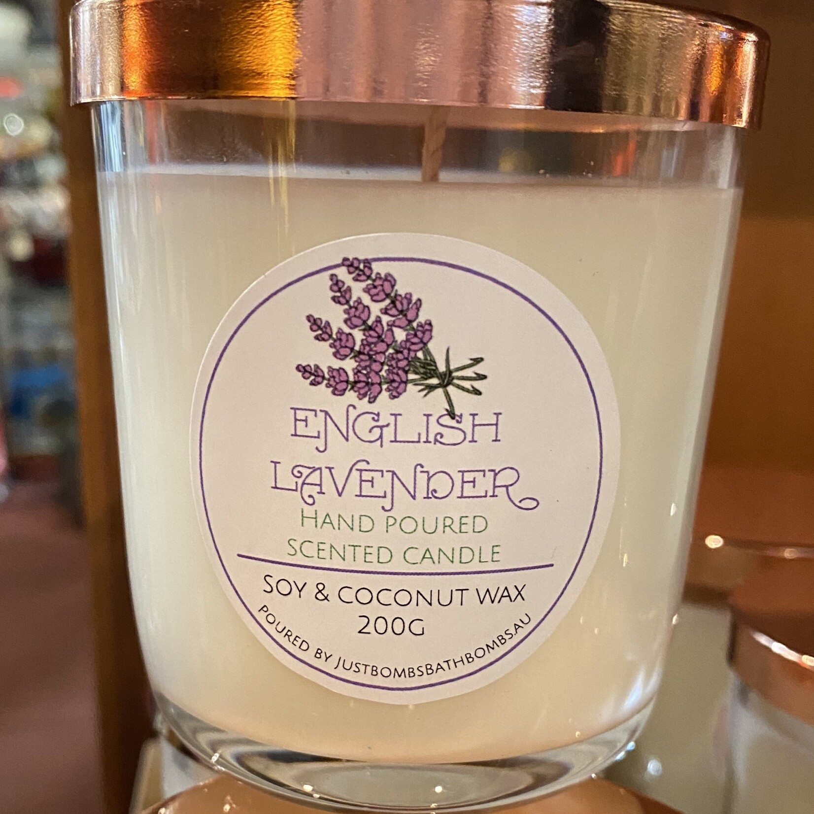 English Lavender 200g Candle