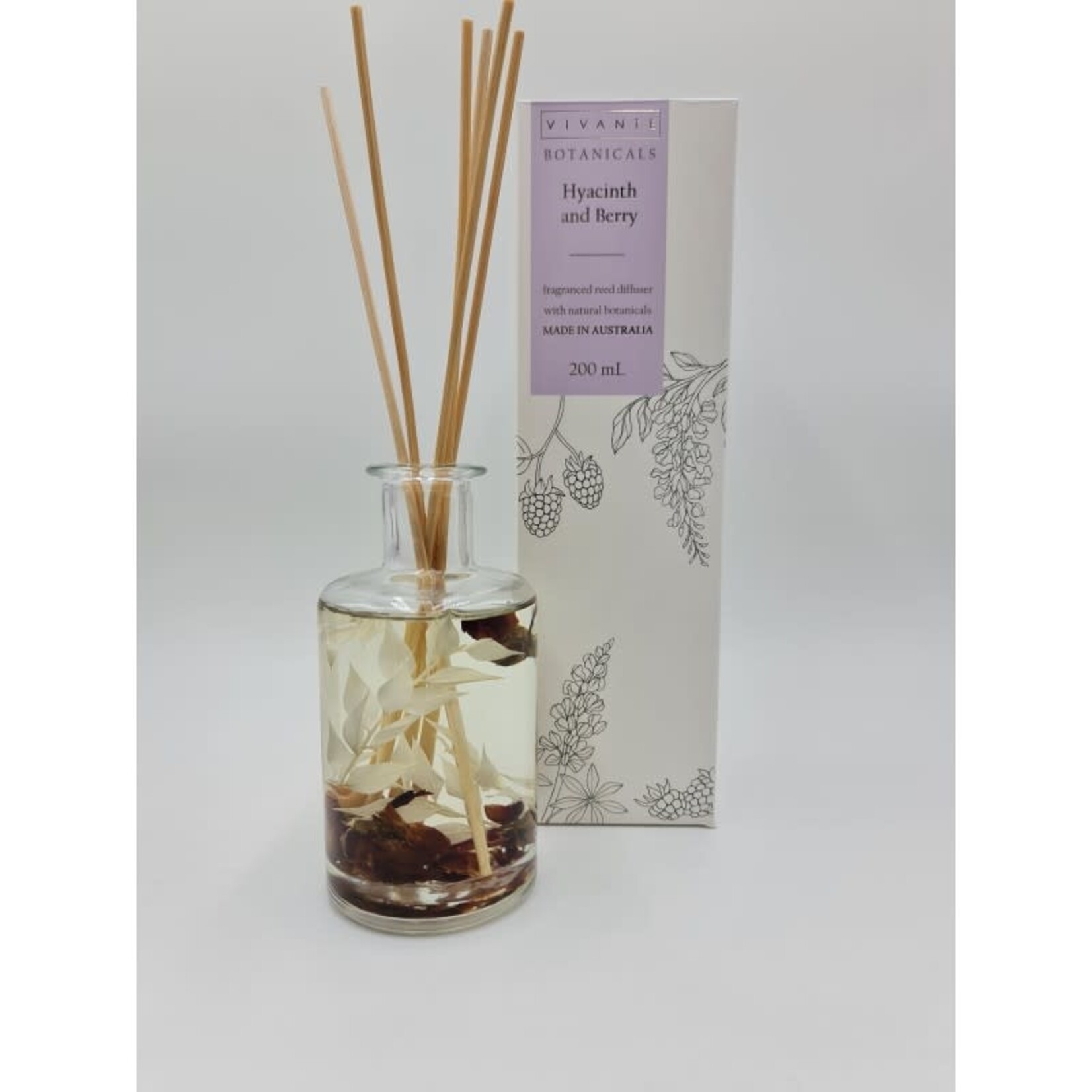 Hyacinth and Berry 200ml Reed Diffuser