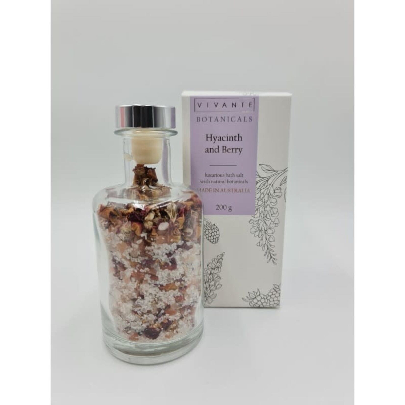 Hyacinth And Berry Bath Salts 200g