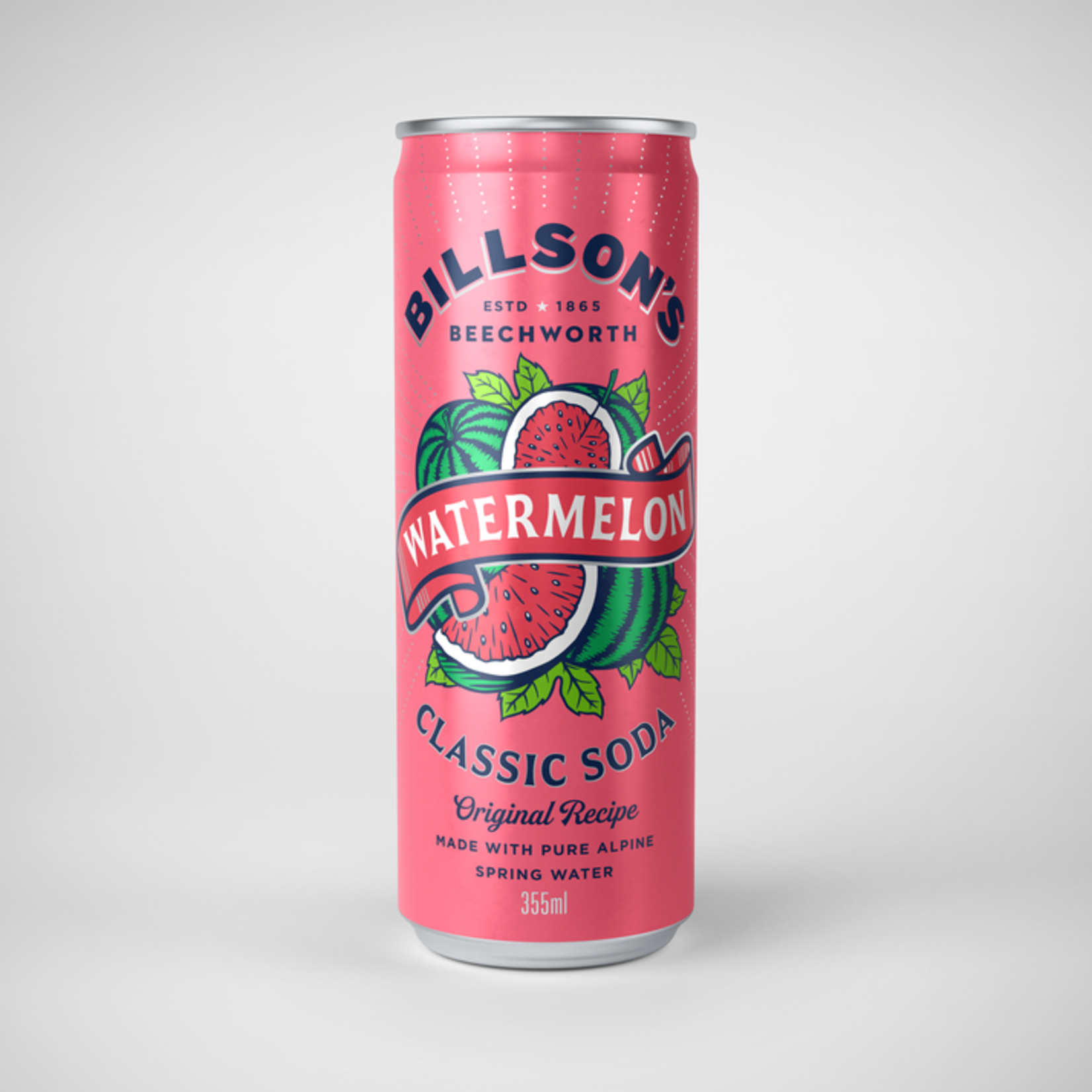 Isabella's Classic Soda Watermelon 355ml Billson’s
