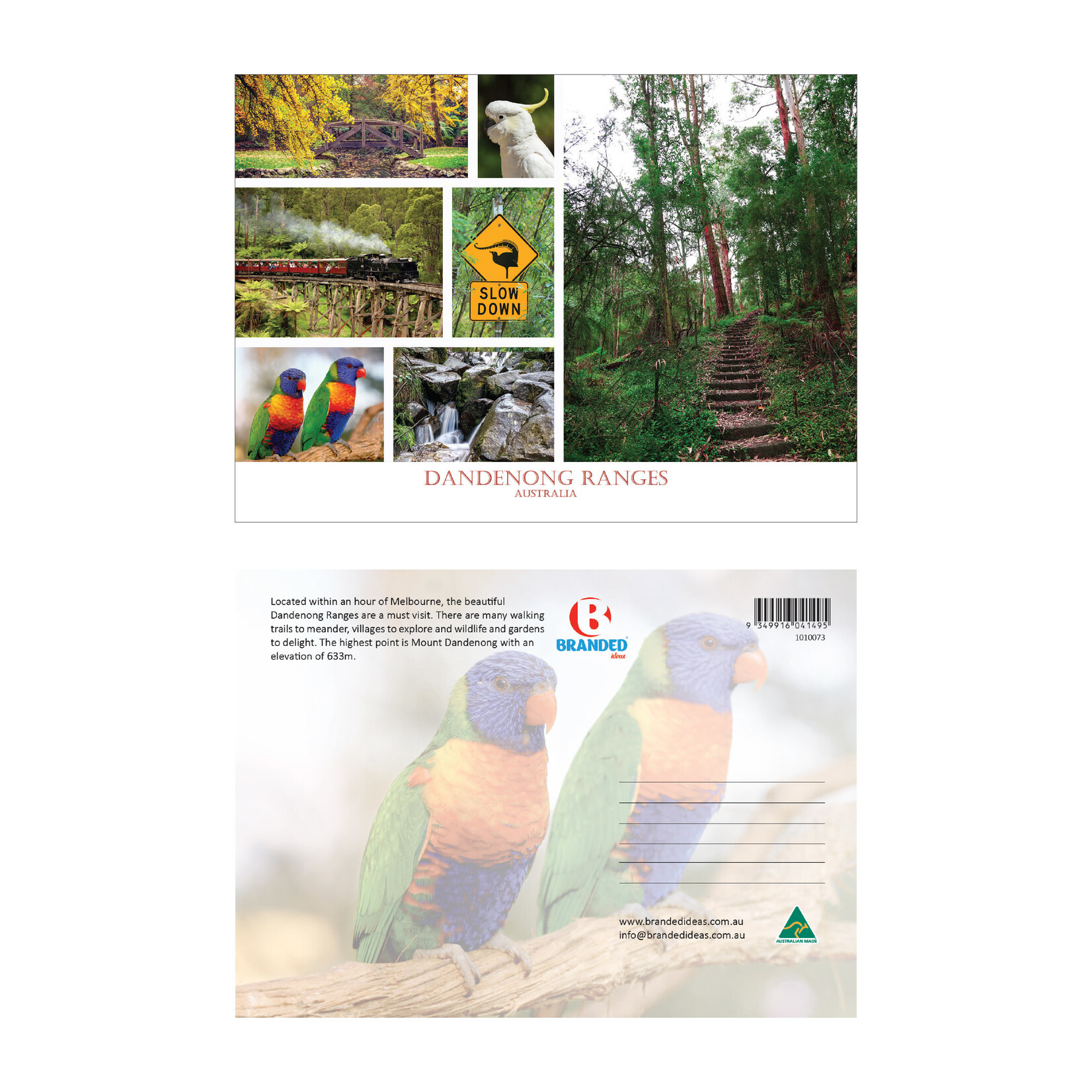 P Card 7 Scene Dandenong Ranges