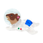 Stout-Hearted Spaceham Brooch Erstwilder