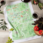 Yarra Valley Wine Region Tea Towel