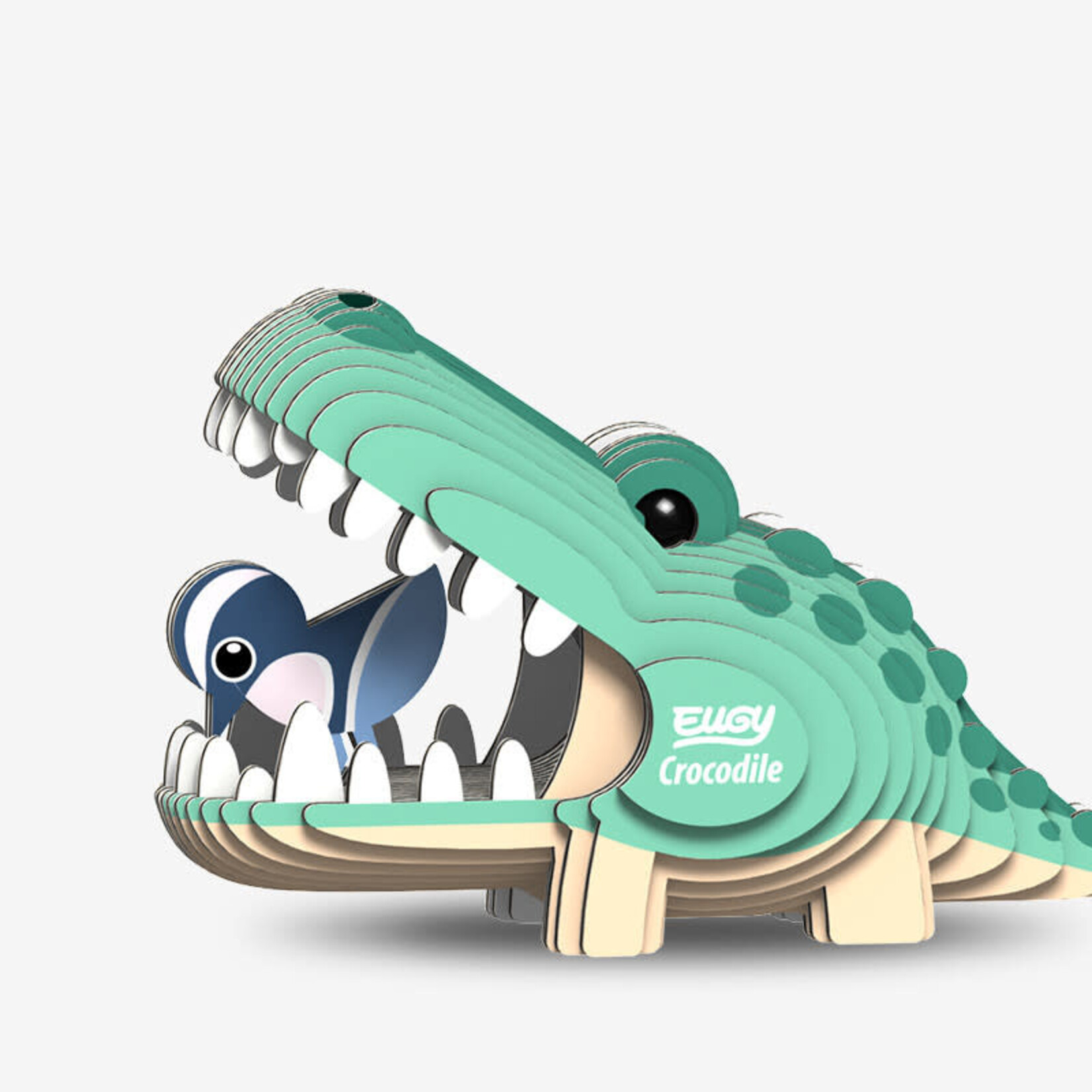Crocodile Eugy 3d Collectable Puzzle