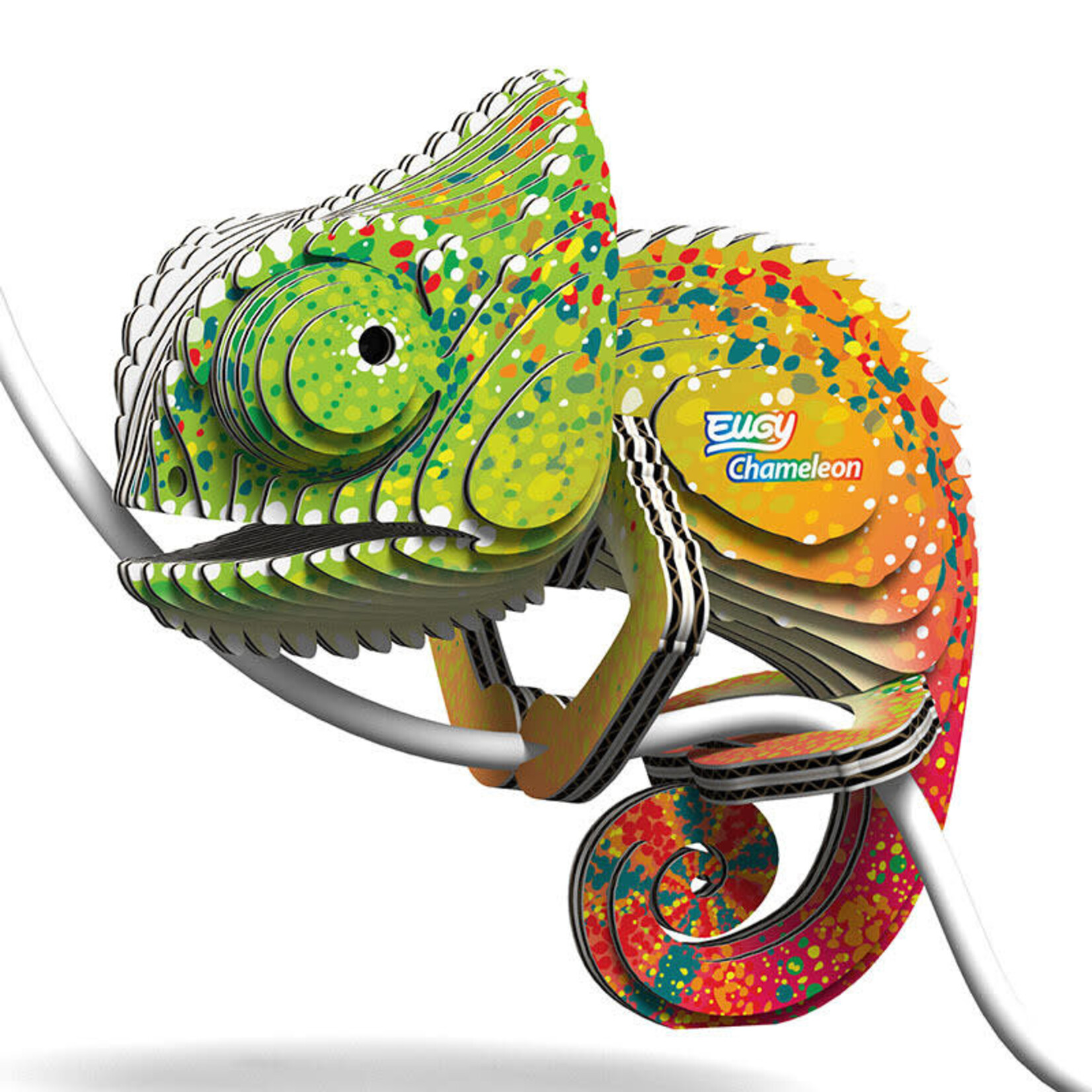 Chameleon Eugy 3d Collectable Puzzle