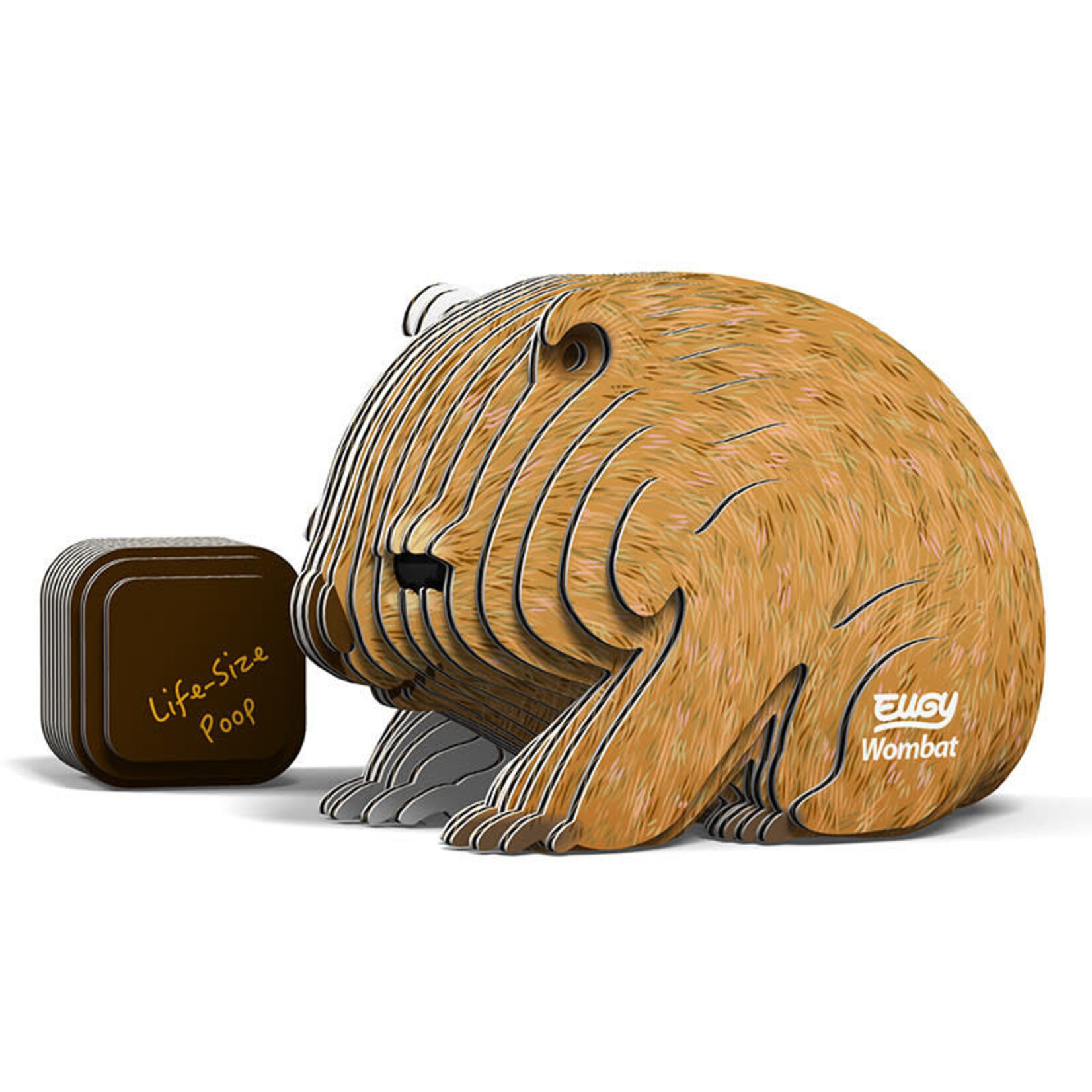 Wombat Eugy 3d Collectable Puzzle