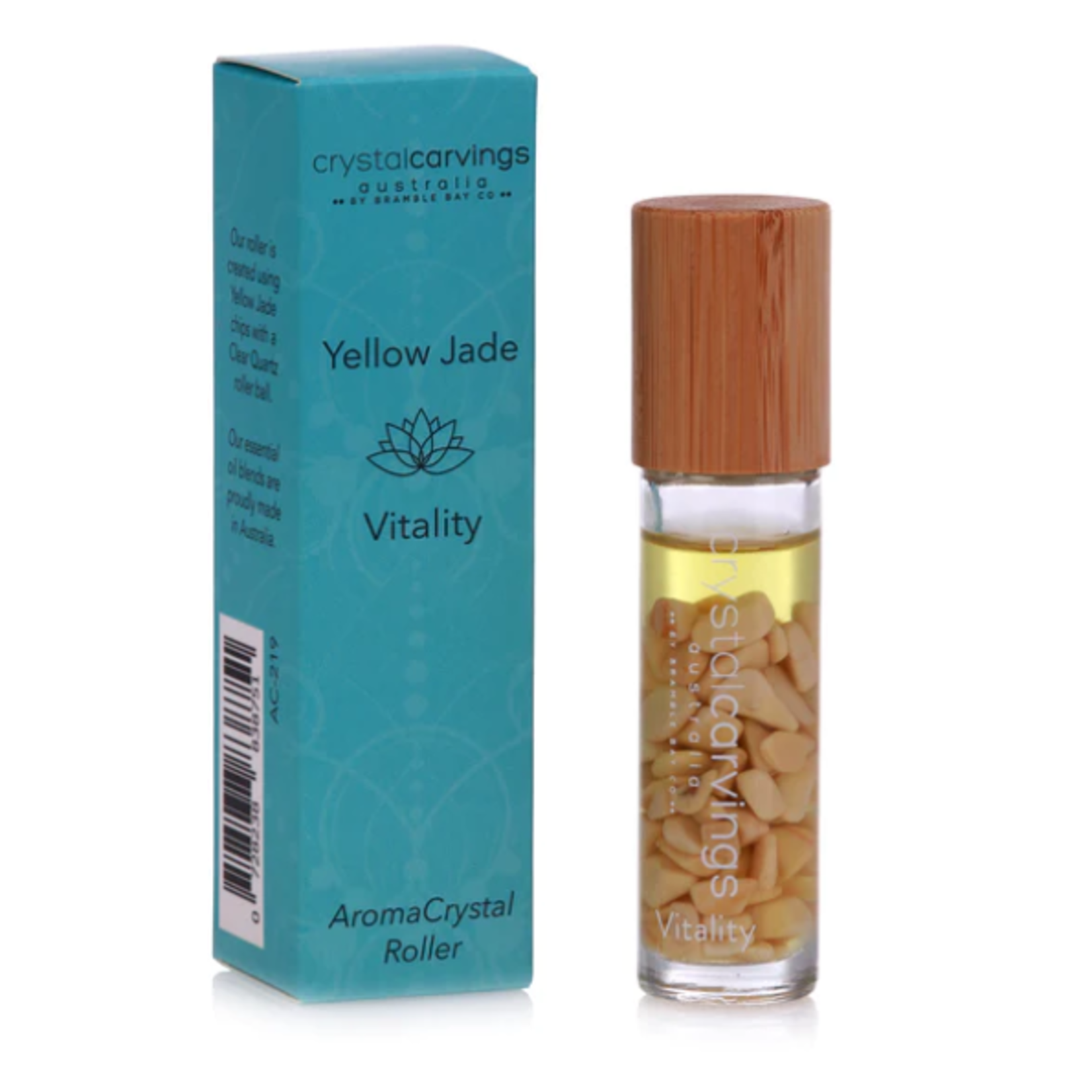 Vitality/ Yellow Jade Aroma Crystal Roll