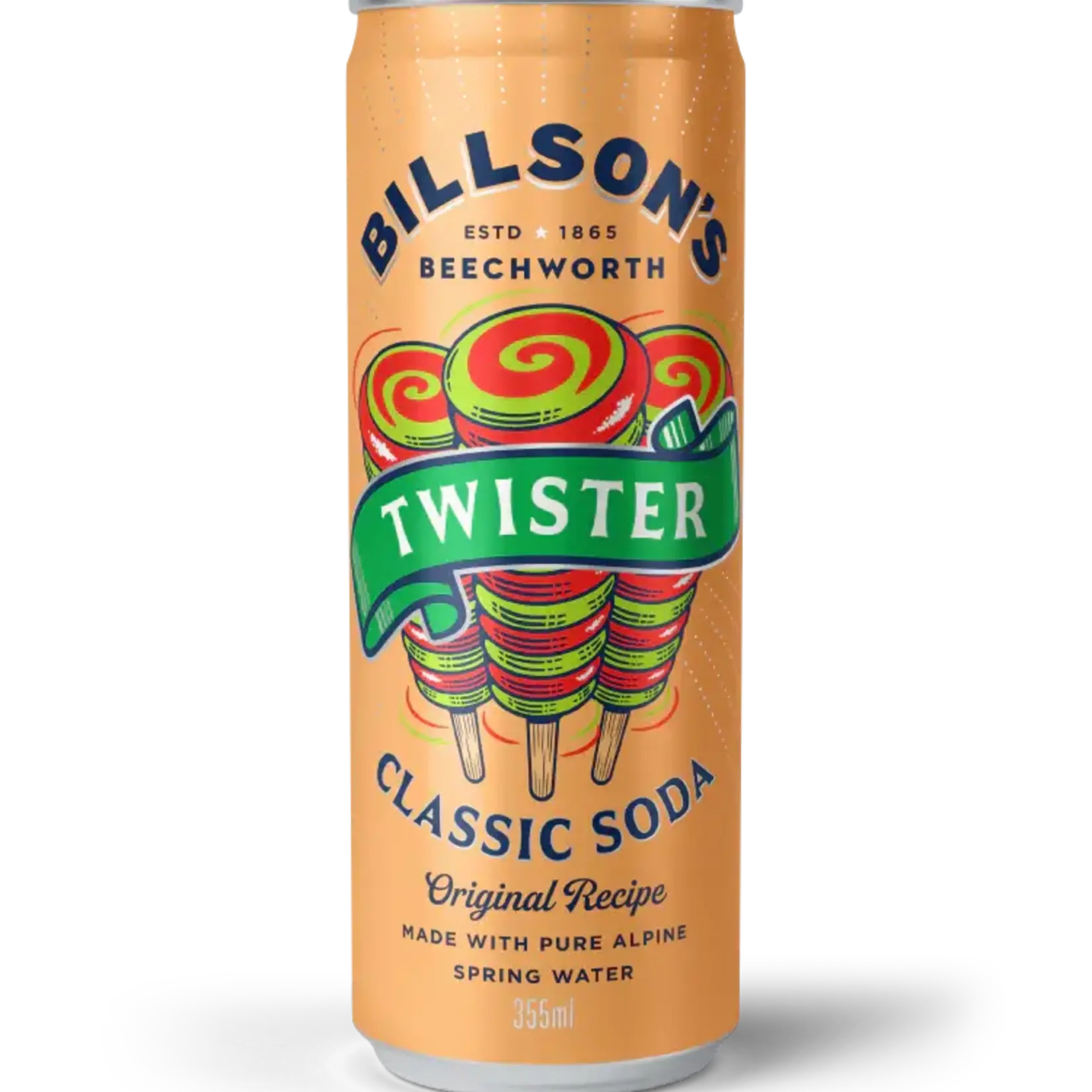 Classic soda Twister 355ml Billson’s