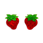 Darling Strawberry Stud Earrings Erstwilder