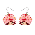 Big Adorable Strawberry Smile Drop Earrings  Erstwilder