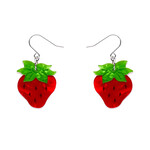 Darling Strawberry Drop Earrings  Erstwilder