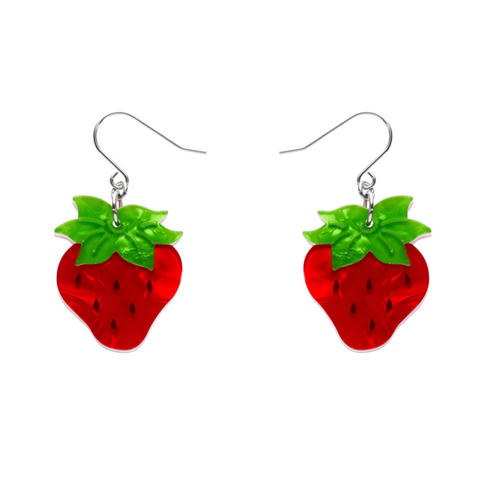 Darling Strawberry Drop Earrings  Erstwilder