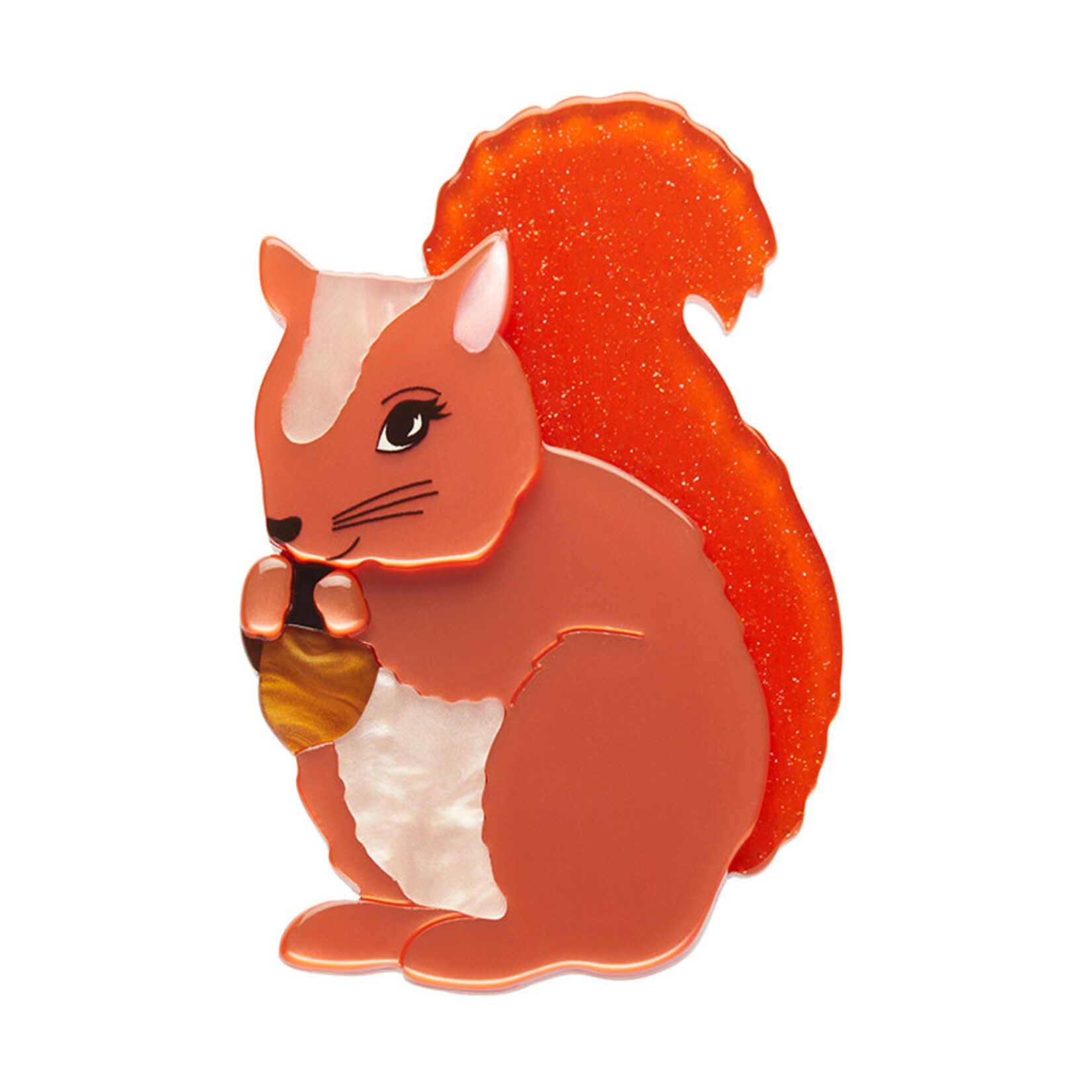 Cheeky Squirrel Brooch ERSTWILDER