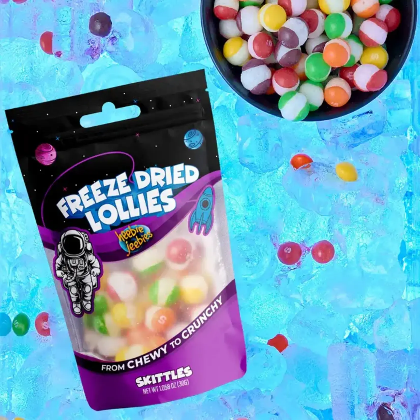 Mini Skittles Freeze Dried Heebie Jeebies
