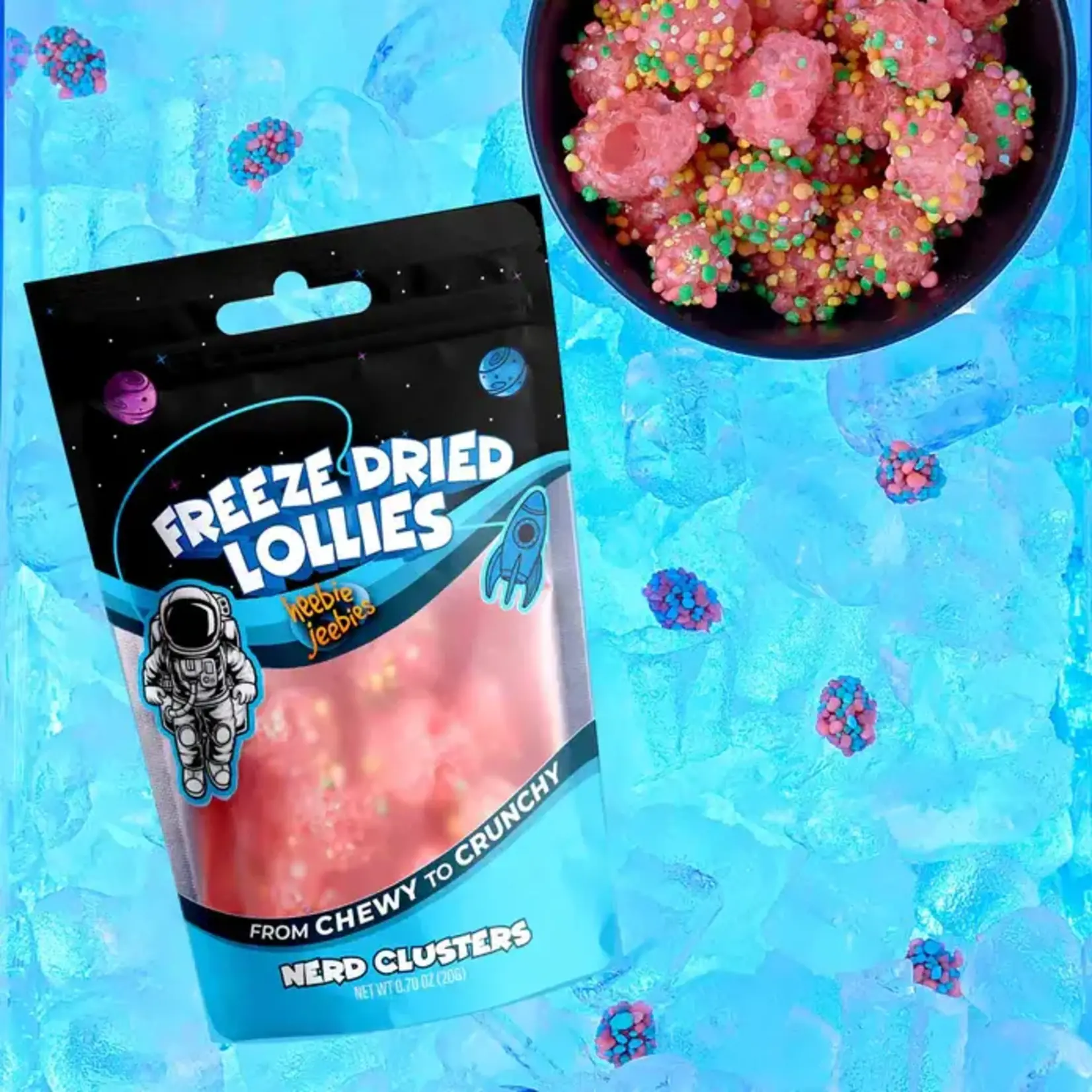 Mini Nurd Cluster Freeze Dried Heebie Jeebies