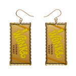 Golden Ticket Drop Earrings​ Erstwilder