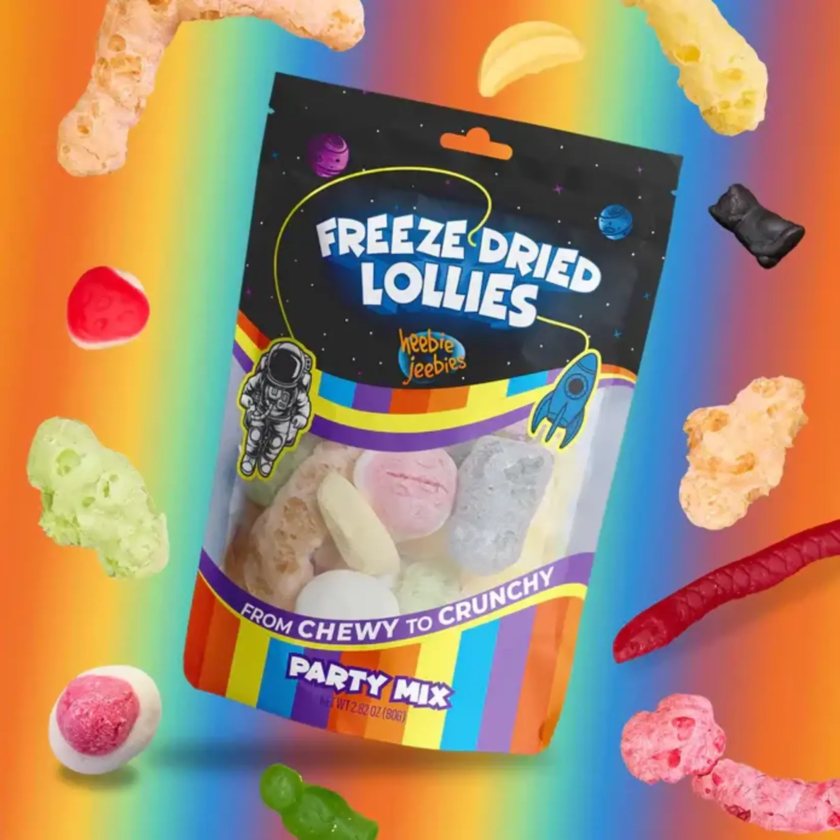 Large Party Mix Freeze Dried Heebie Jeebies