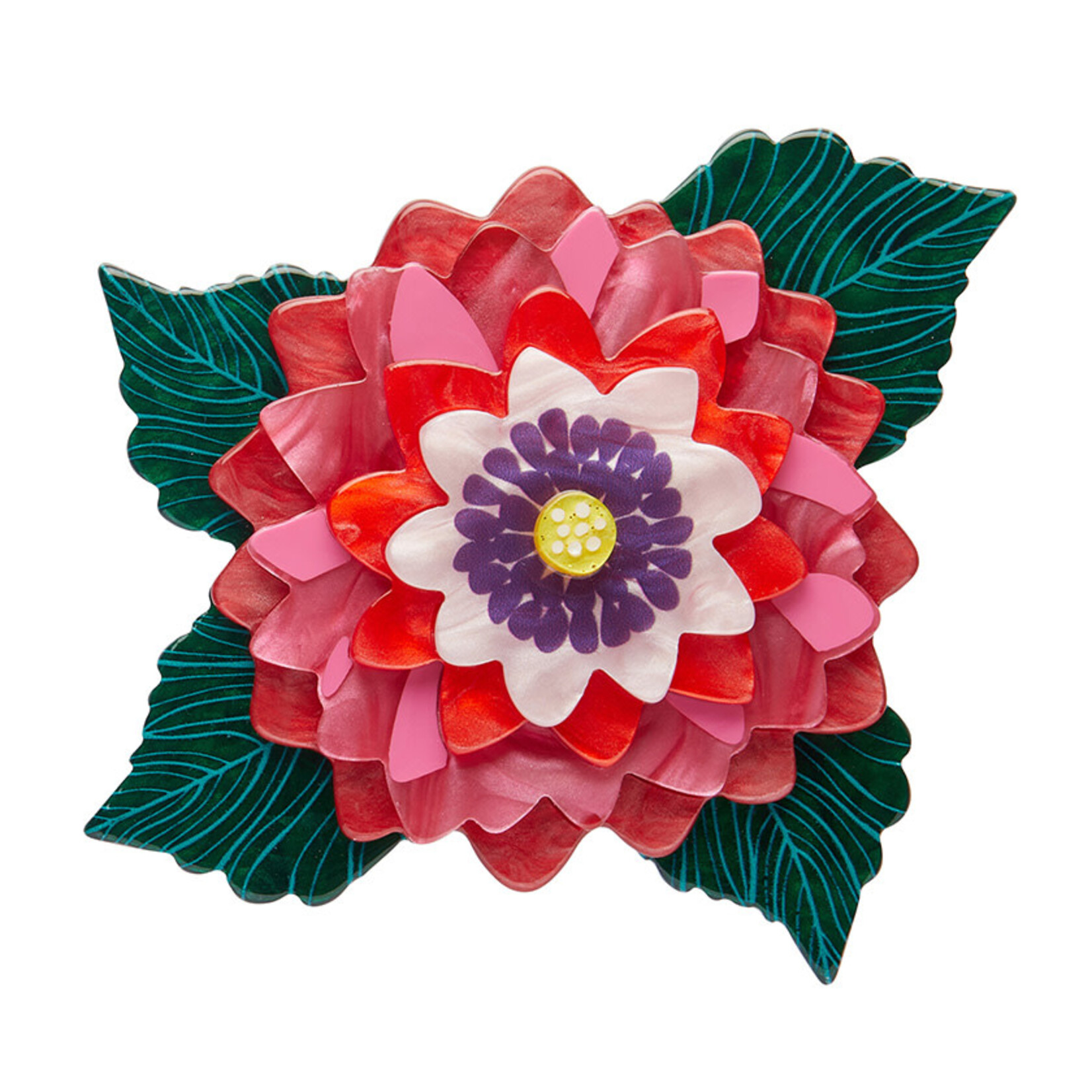 Dazzling Dahlia Brooch Erstwilder