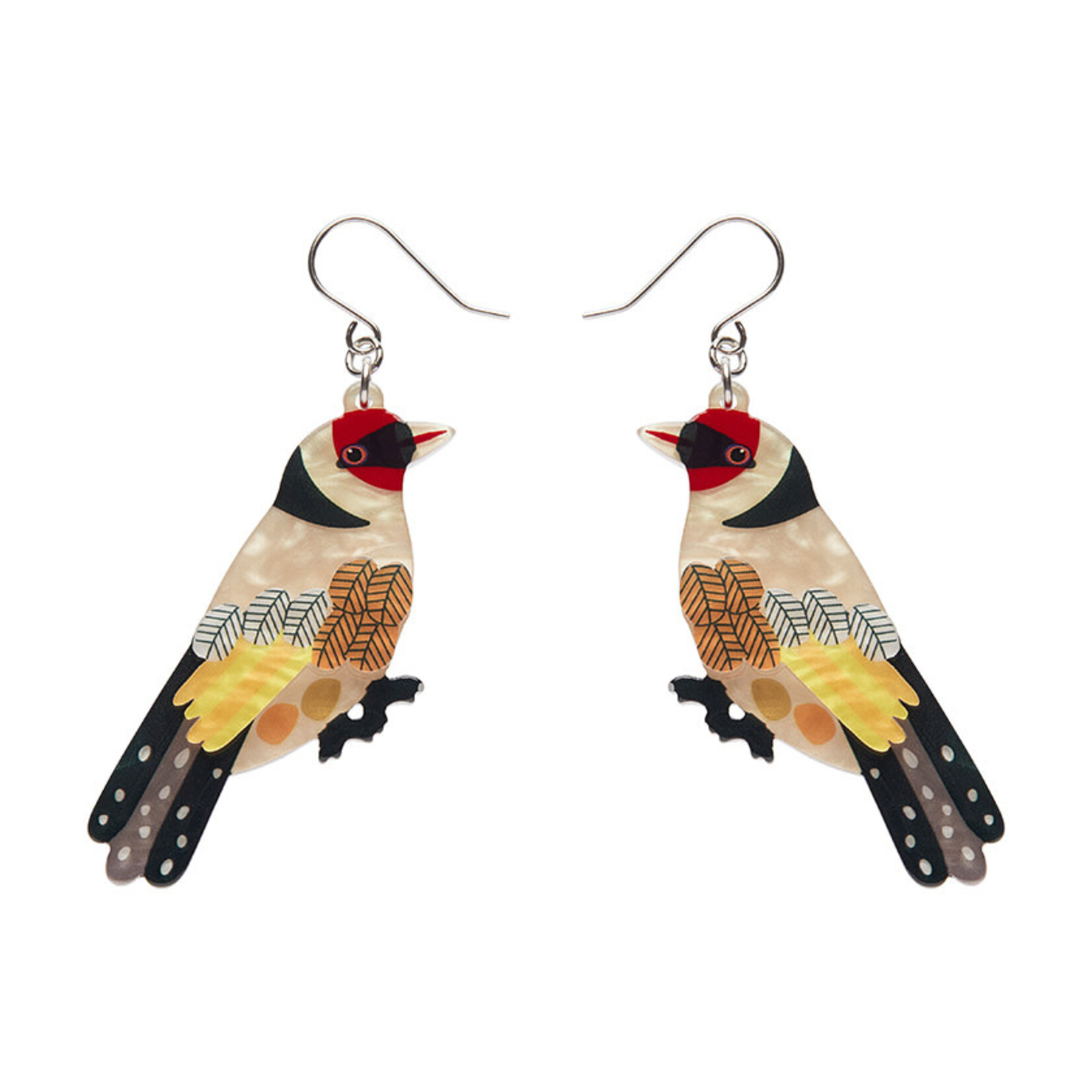 Go for Goldfinch Drop Earrings Erstwilder