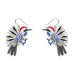 Wondrous Woodpecker Drop Earrings Erstwilder