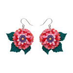 Dazzling Dahlia Drop Earrings Erstwilder