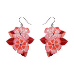 Halcyon Hibiscus Drop Earrings Erstwilder