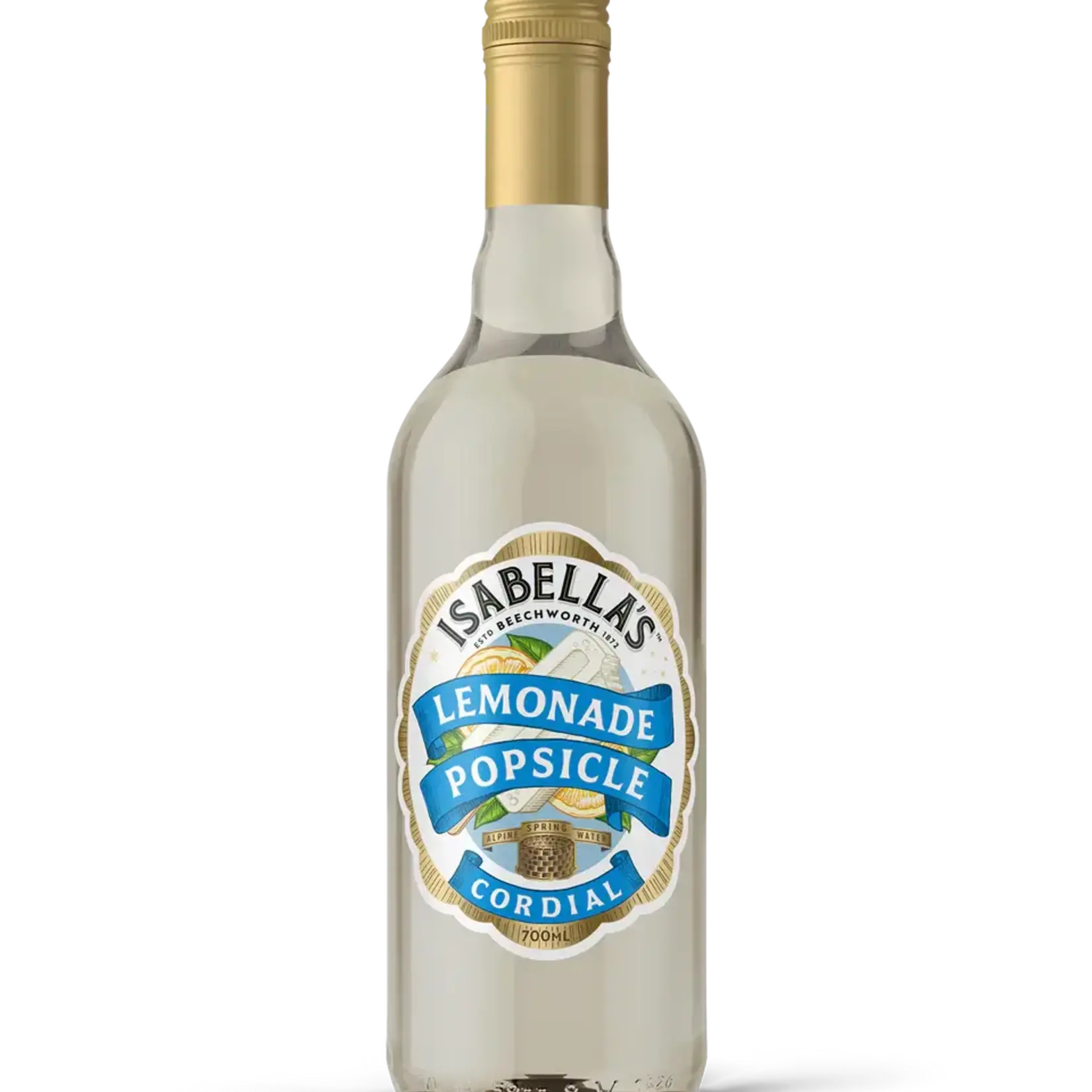 Lemonade Popsicle Isabella's Cordial 700ml Billson's