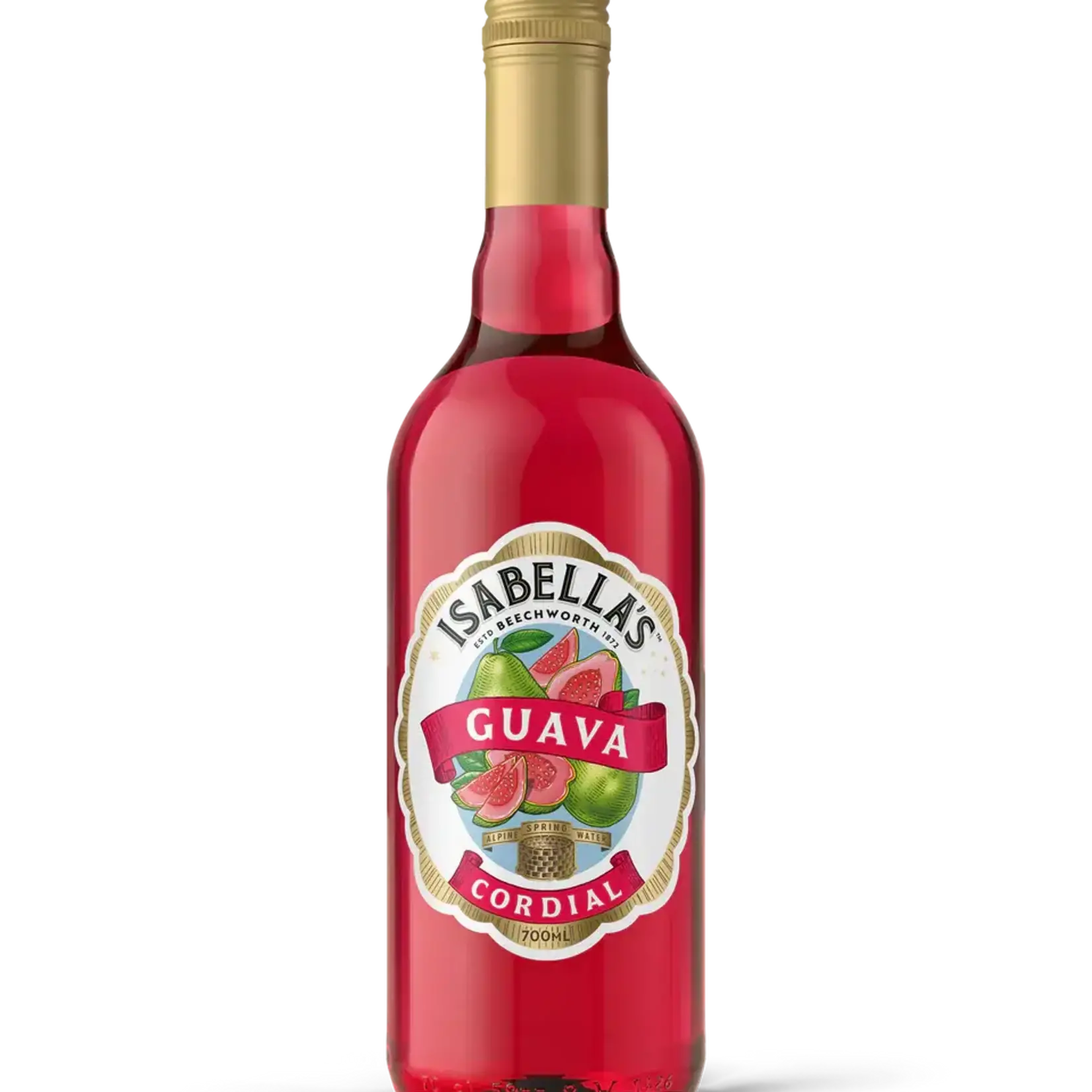 Guava Cordial Isabella's 700ml Billson's