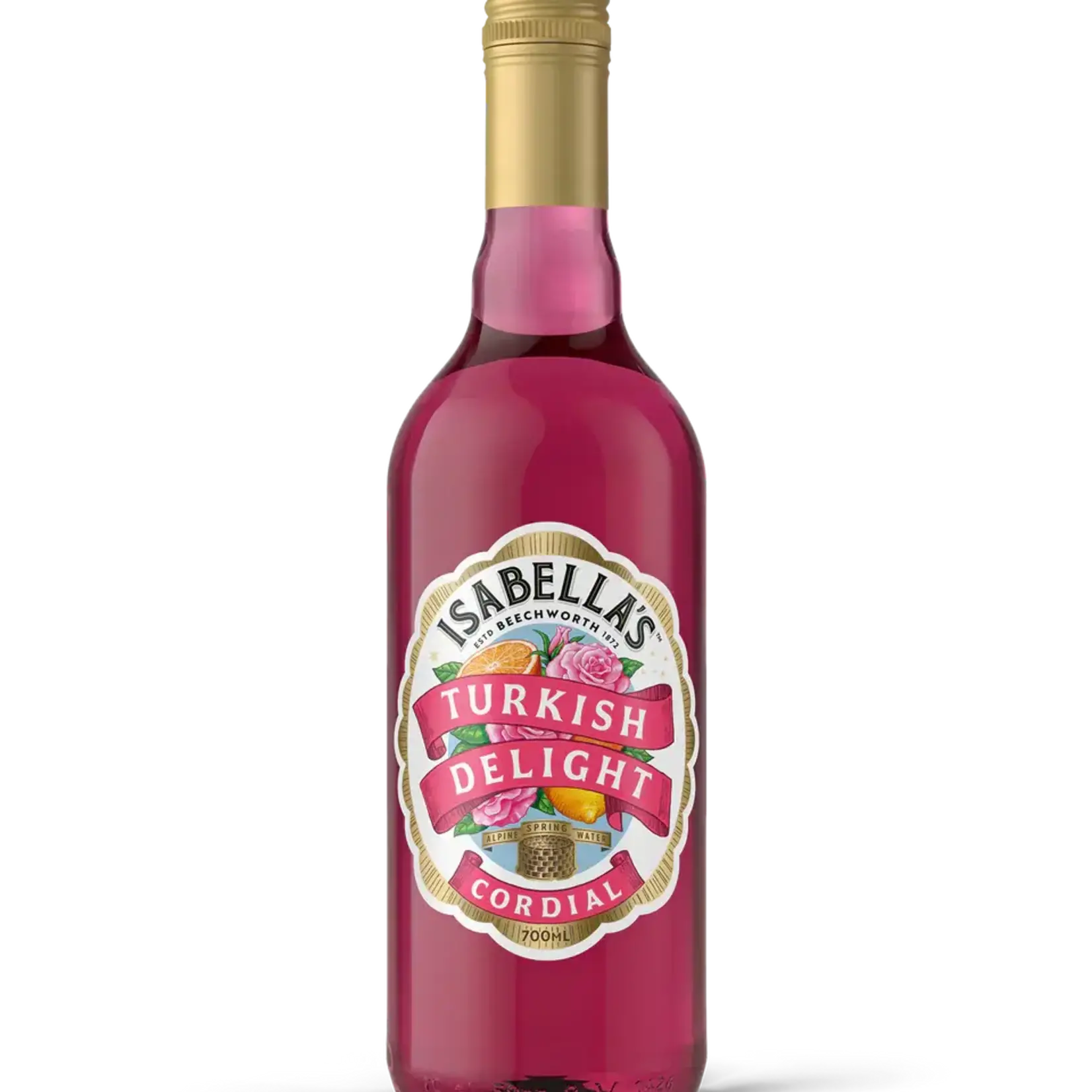 Turkish Delight Isabella's Cordial 700ml Billson's
