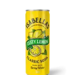 Isabella's Classic Soda Zesty Lemon 355ml Billson’s