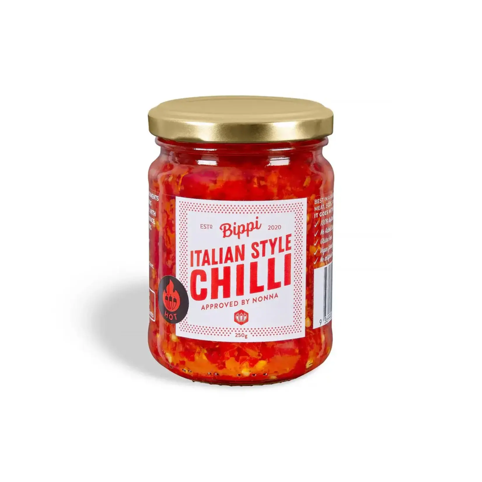 Bippi Italian Chilli- Hot 250ml