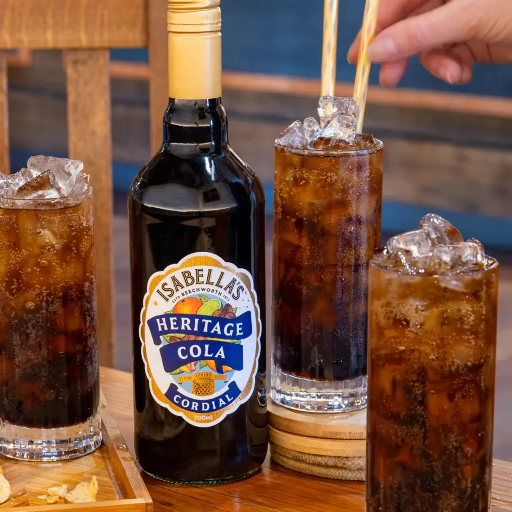 Heritage Cola Isabella's Cordial 700ml Billson's