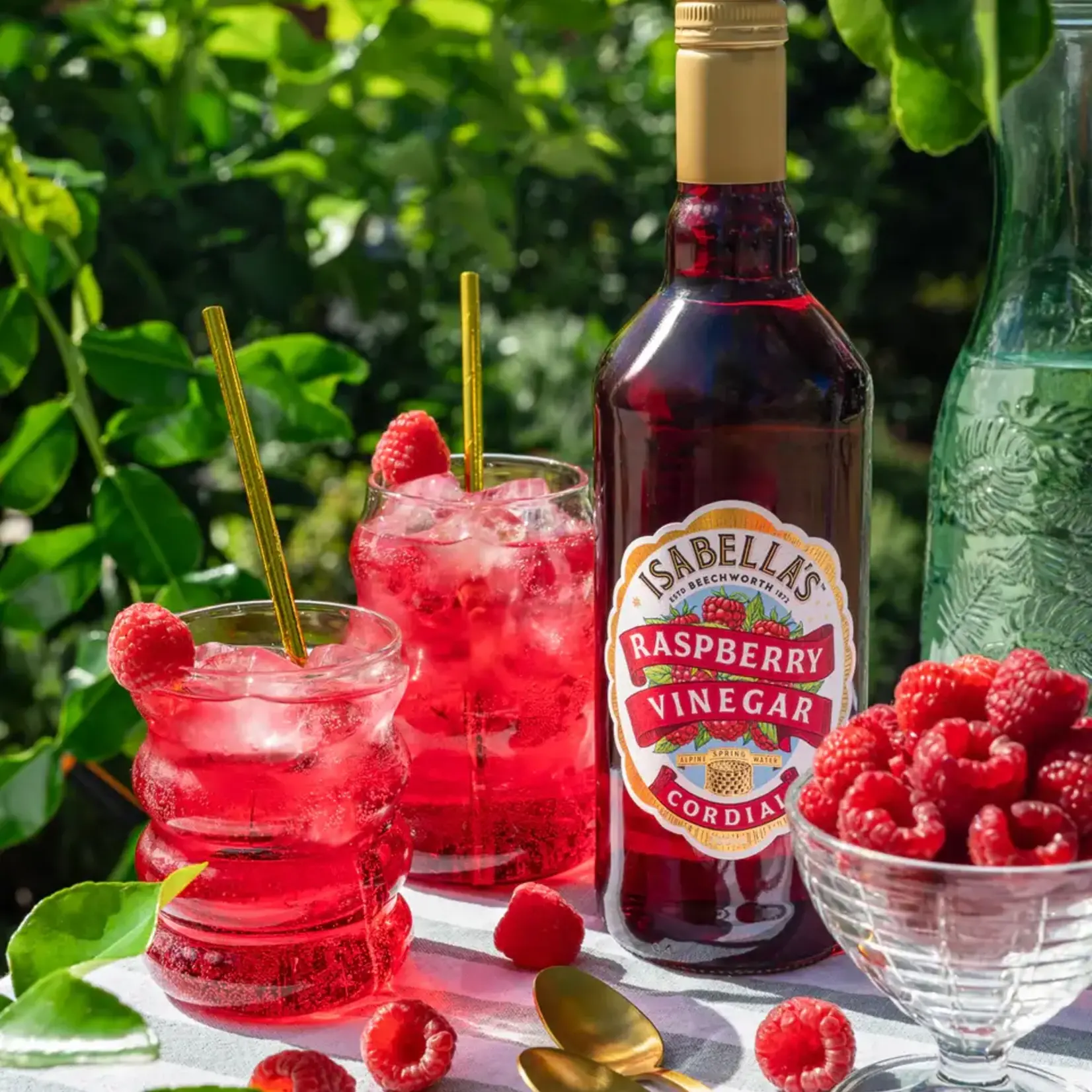 Raspberry Vinegar Isabella's Cordial 700ml Billson's