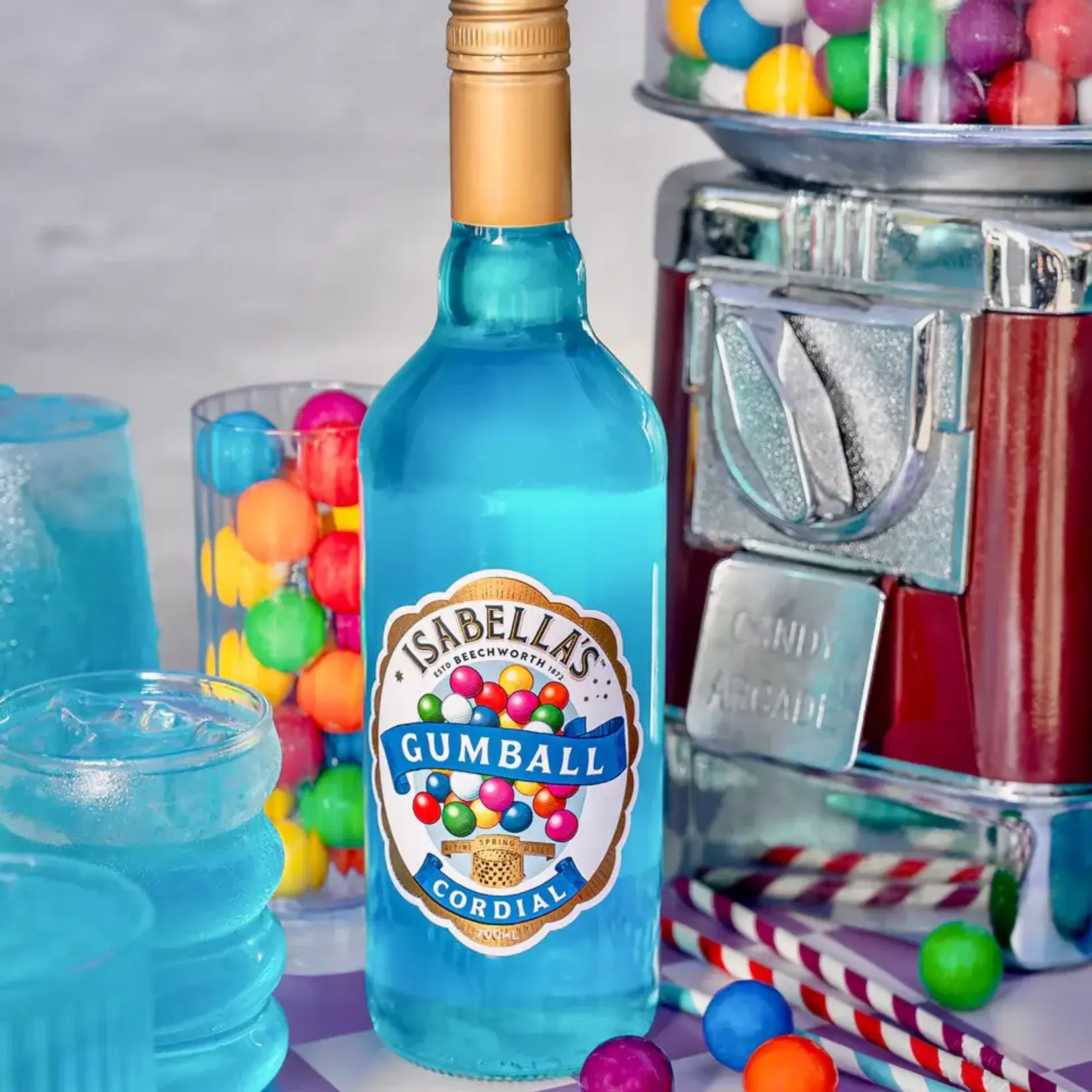 Gumball Cordial Isabella's 700ml Billson's