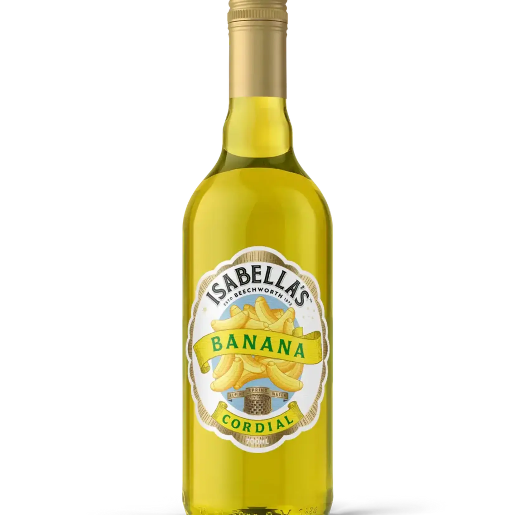Banana Isabella's Cordial 700ml Billson's