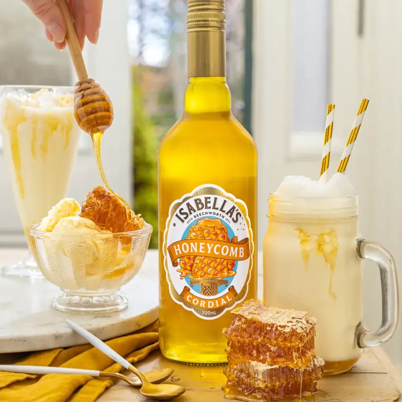 Honeycomb Isabella's Cordial 700ml Billson's