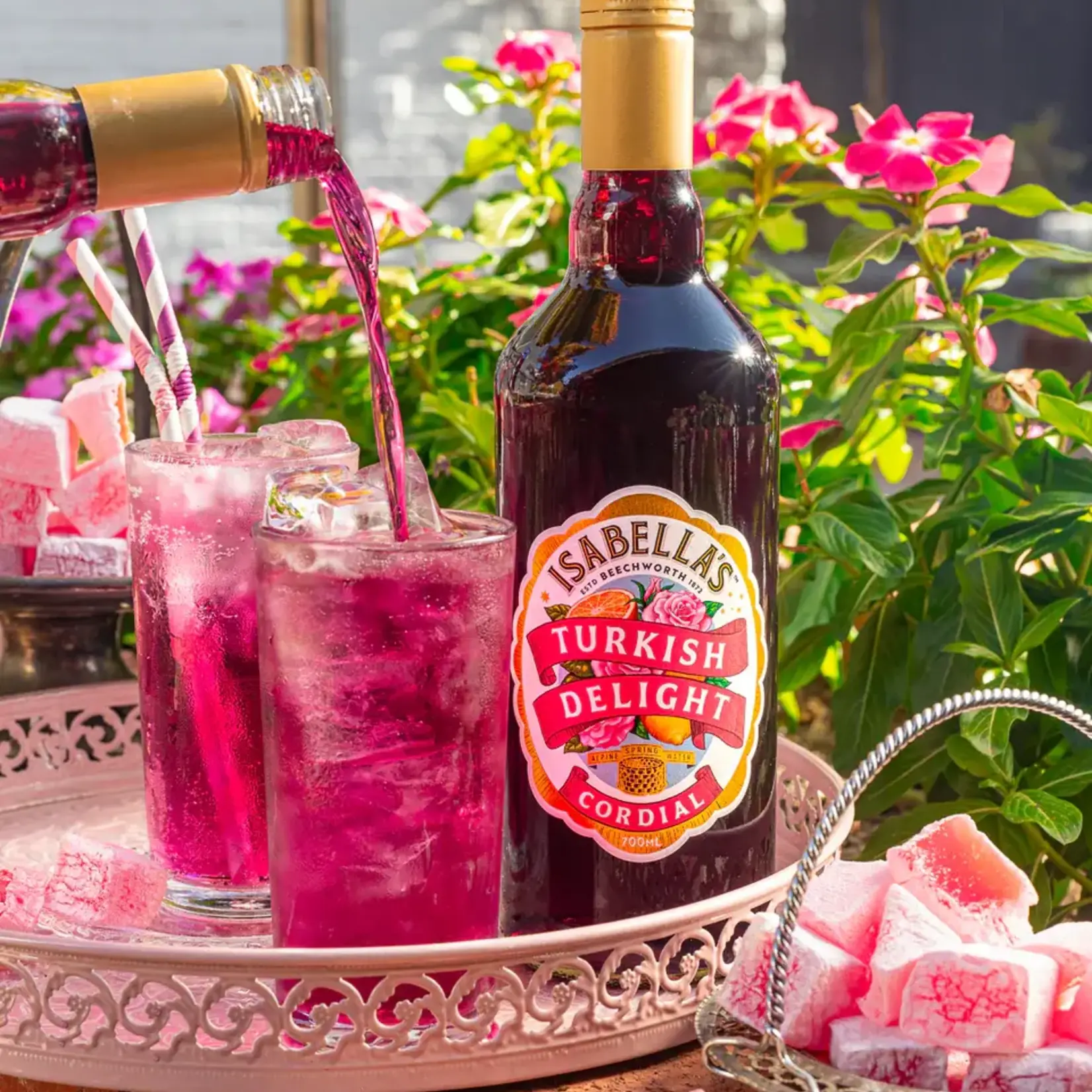 Turkish Delight Isabella's Cordial 700ml Billson's