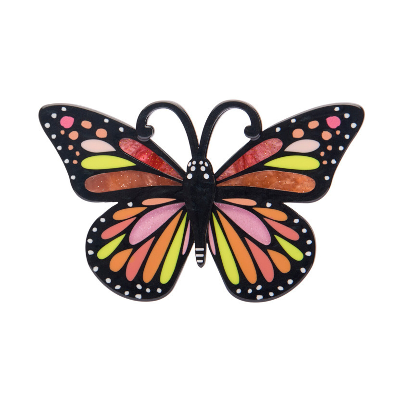 The Magnificent Monarch Butterfly Brooch Erstwilder