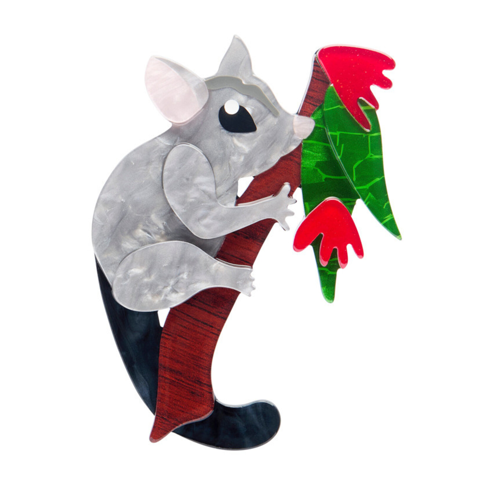 Penny the Possum Brooch Erstwilder