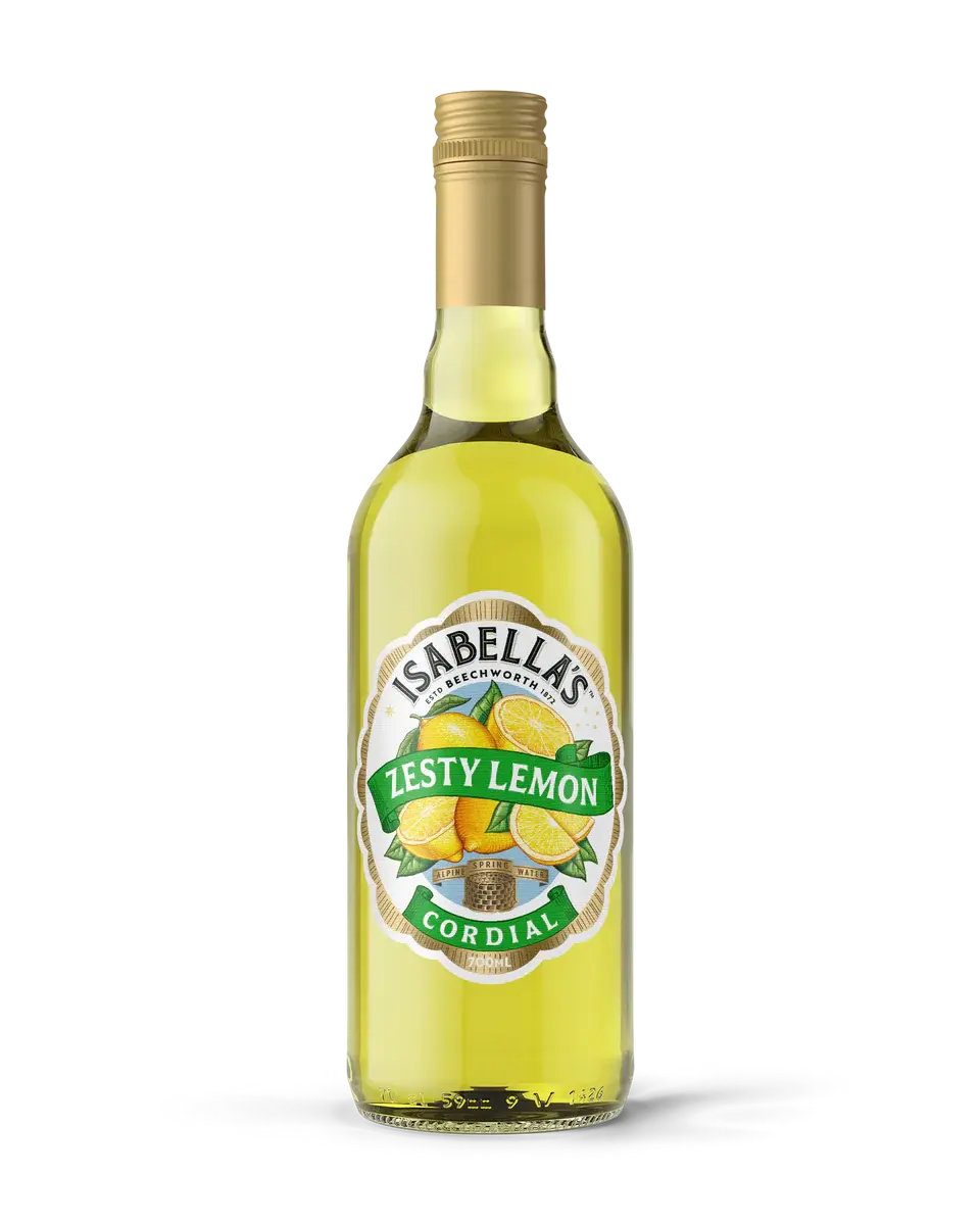 Zesty Lemon Cordial 700ml Billson's - Rubies and Rust