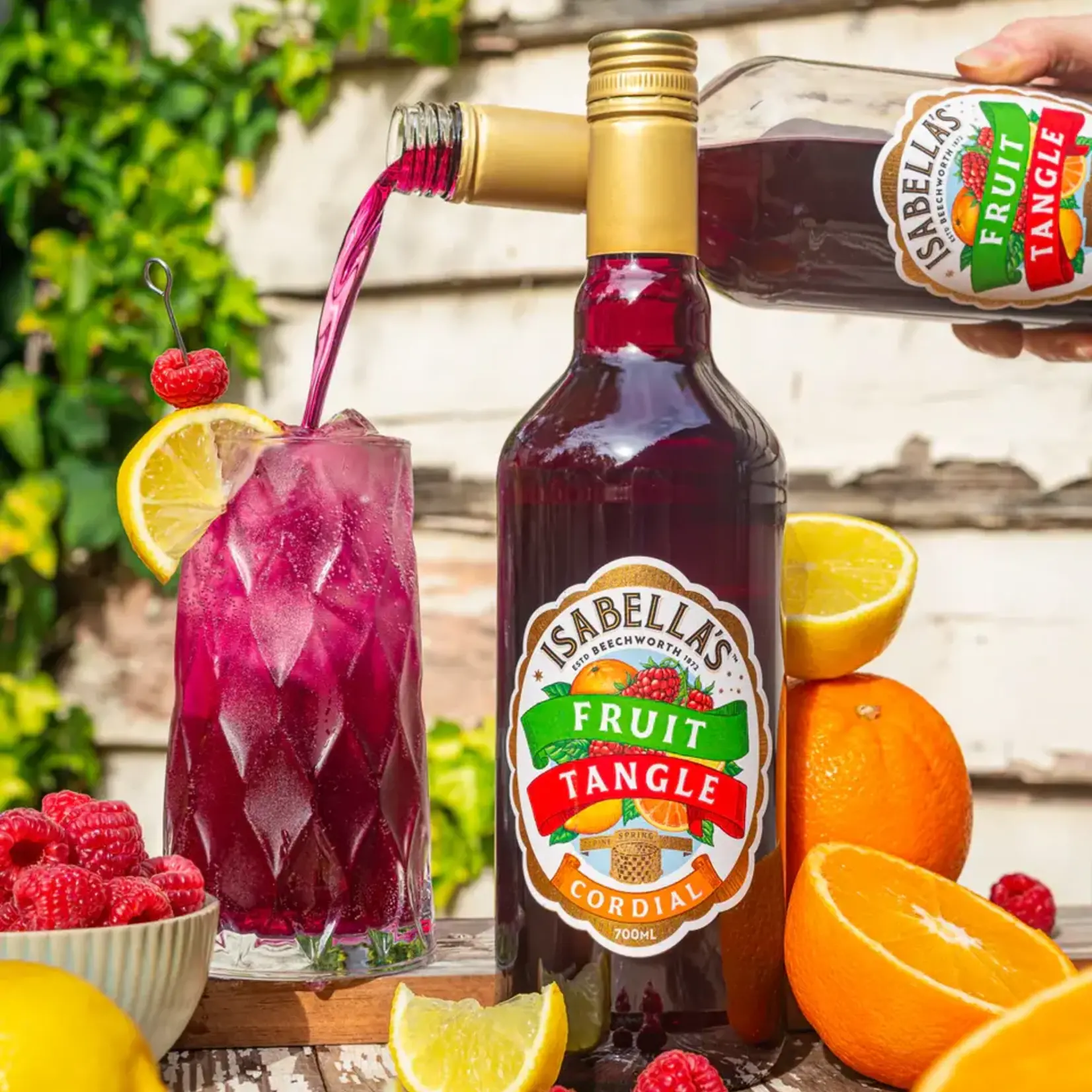 Fruit Tangle Isabells's Cordial 700ml Billson's
