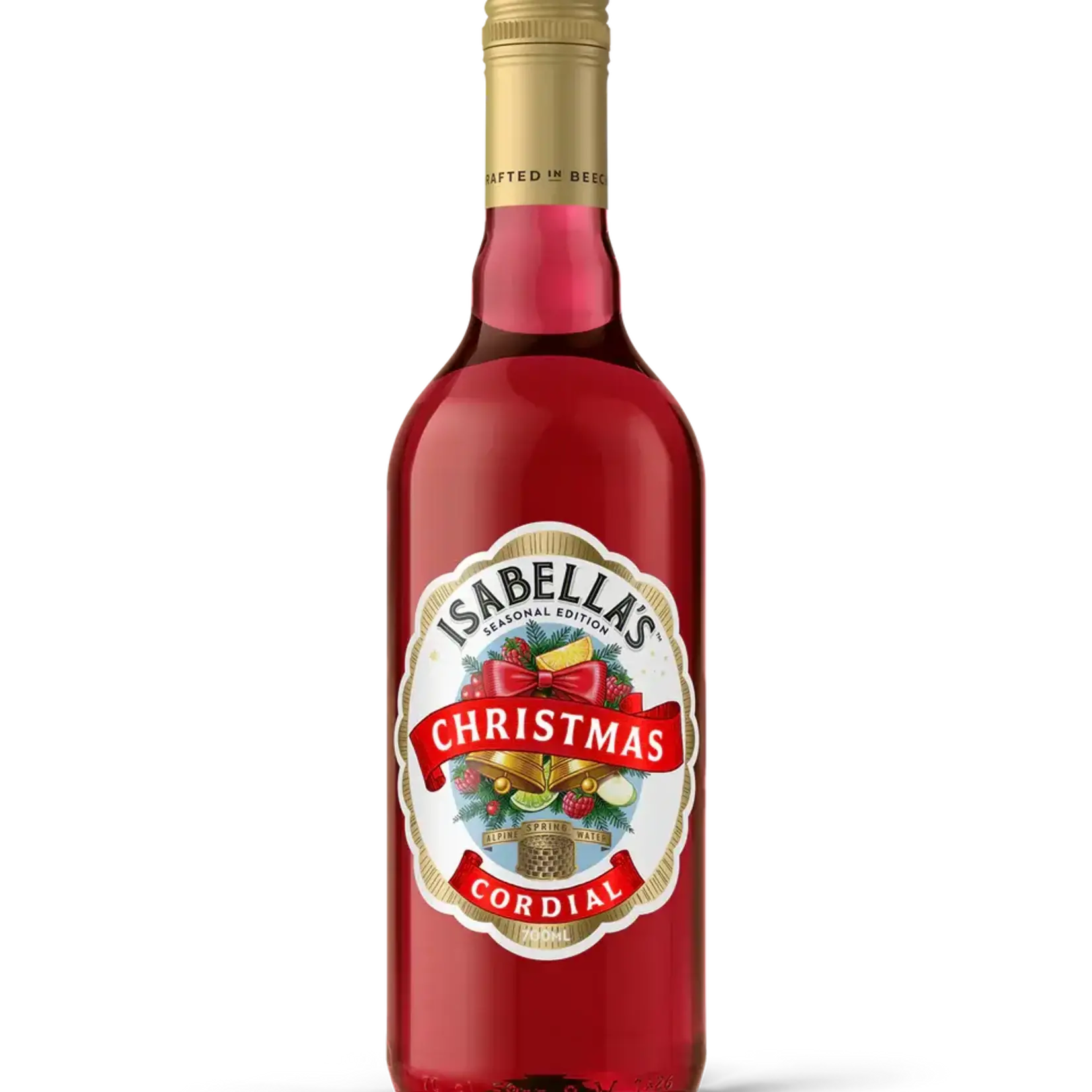 Christmas Isabella's Cordial 700ml Billson's
