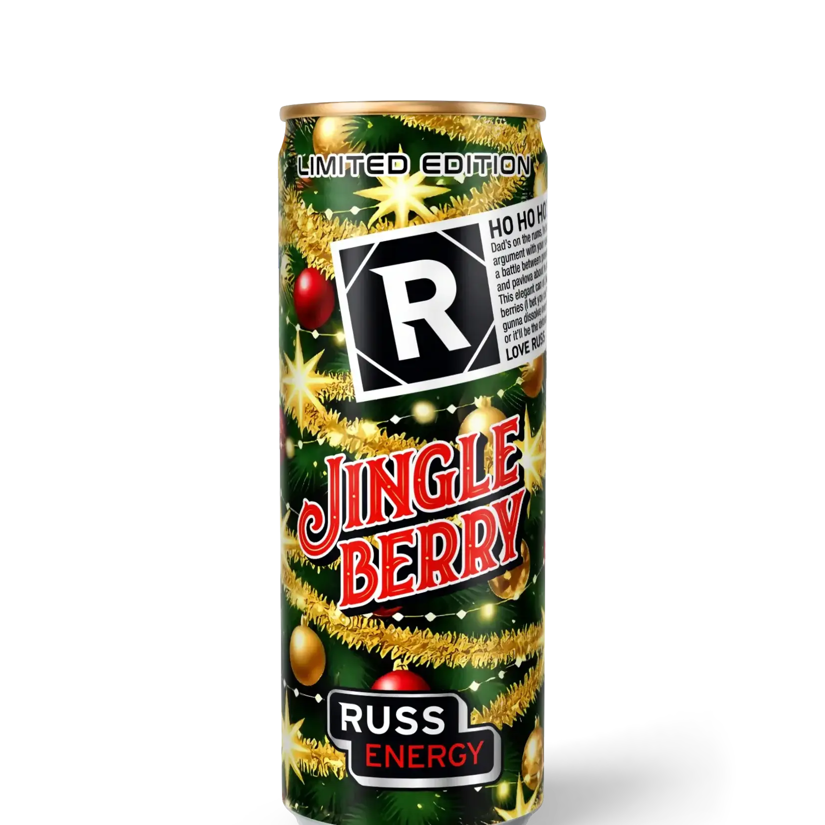 Jingle Berry 355ml RUSS Energy Soda