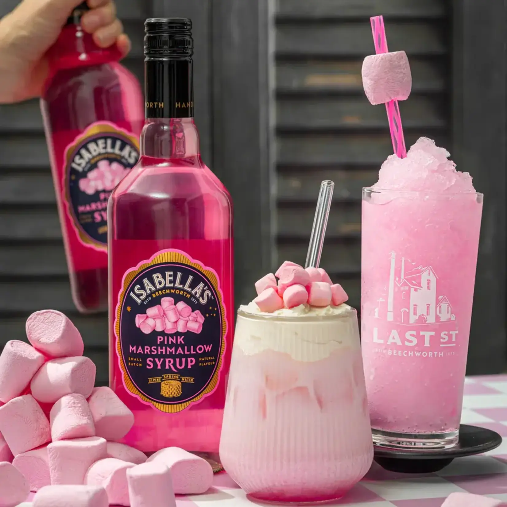 Isabella's Pink Marshmallow Syrup 700ml