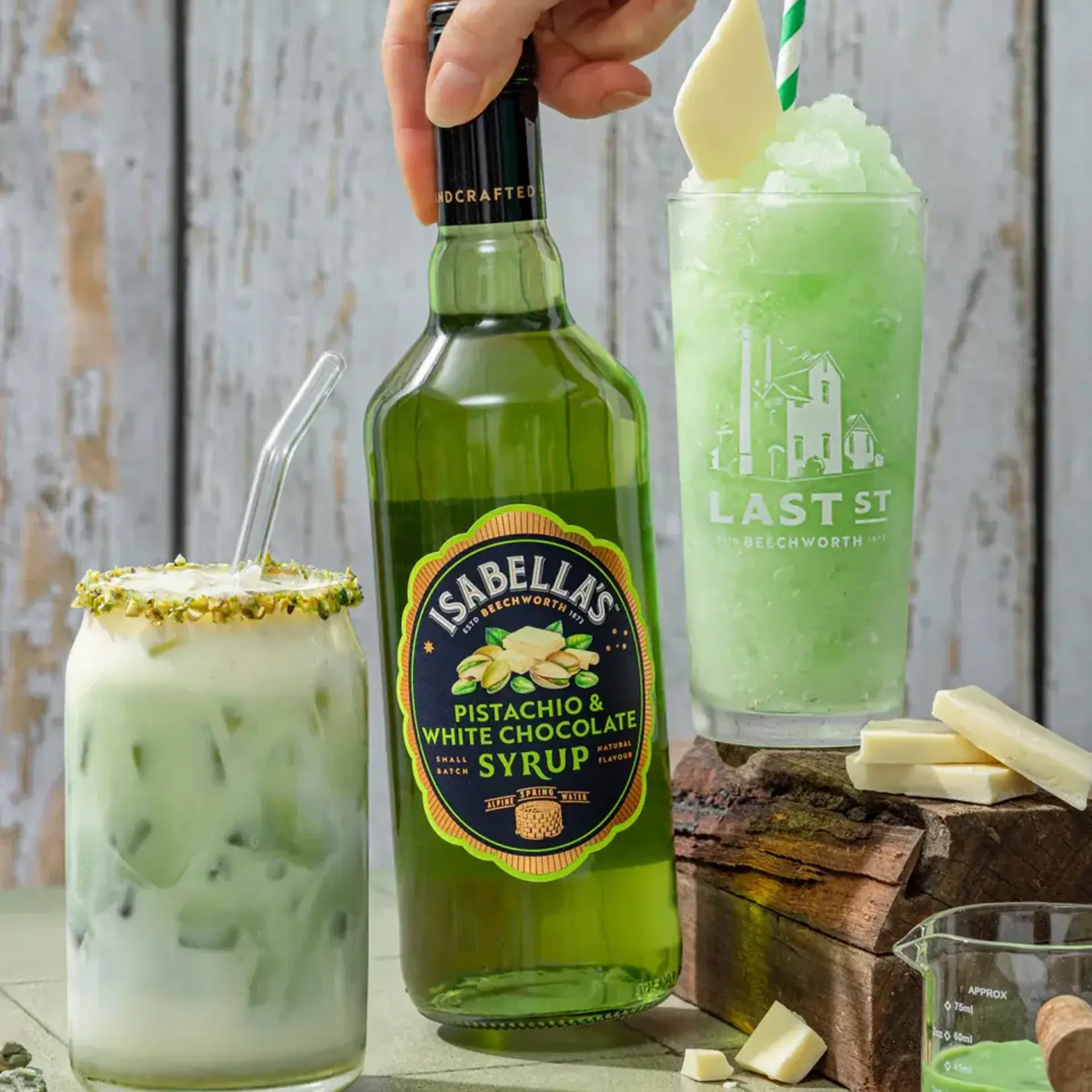 Isabella's Pistachio & White Chocolate Syrup for 700ml