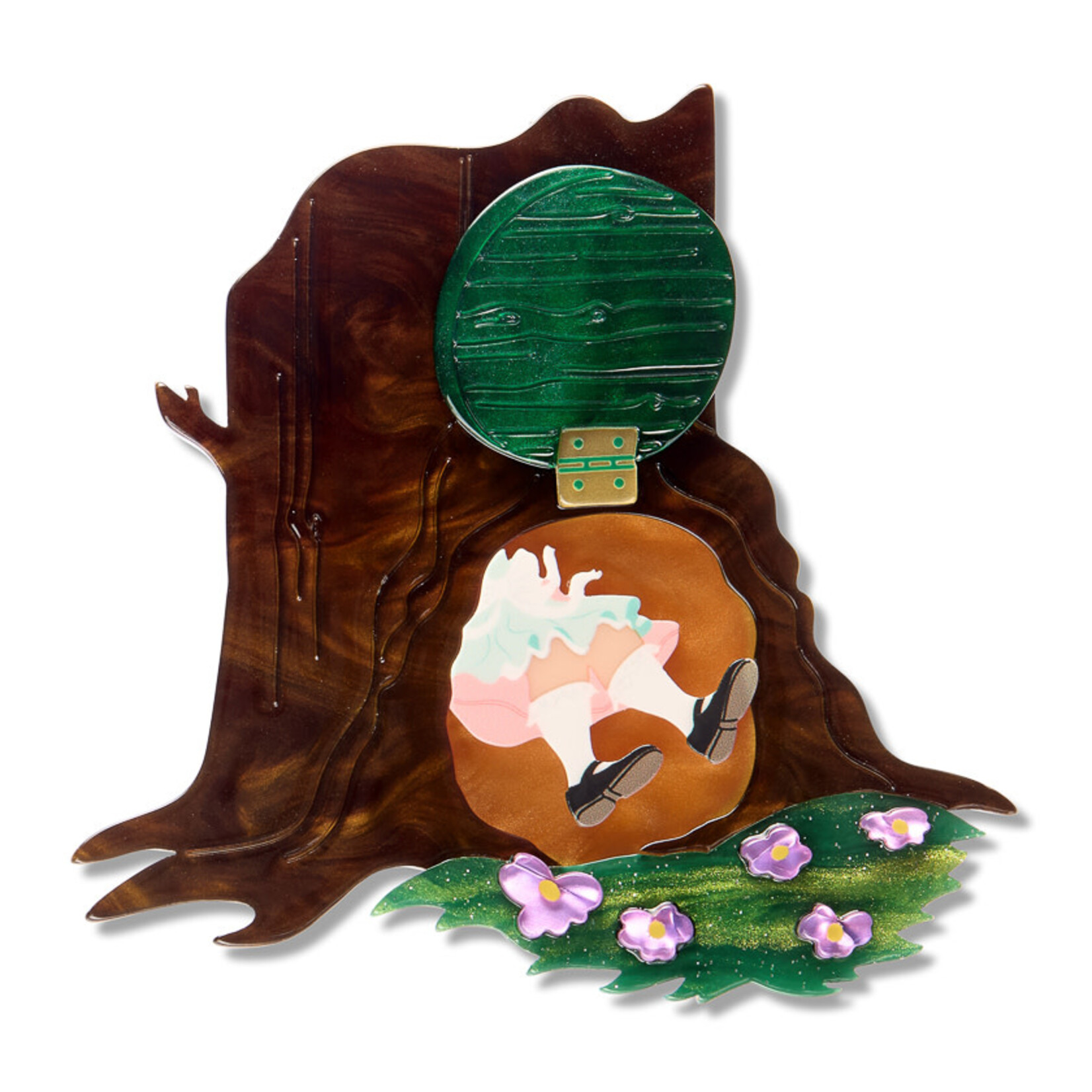Slippery Slip Brooch