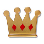 Crown Simplified Mini Brooch Erstwilder